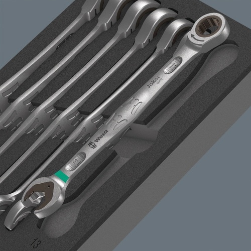 11本組 ラチェットコンビネーションレンチセット