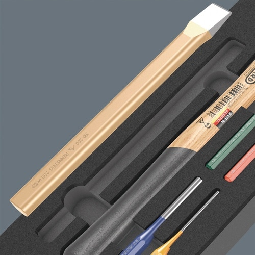 6点組 ハンマー・ピンポンチ・チゼルセット