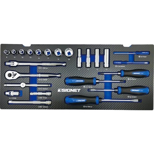 3/8DR 3段ツールセット マットブラック