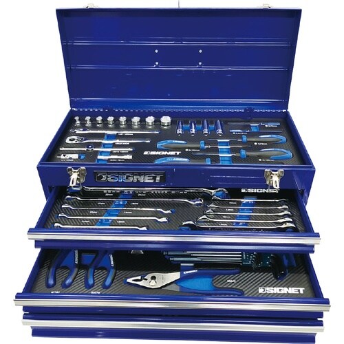 85点 3/8DR 3段ツールセット ブルー