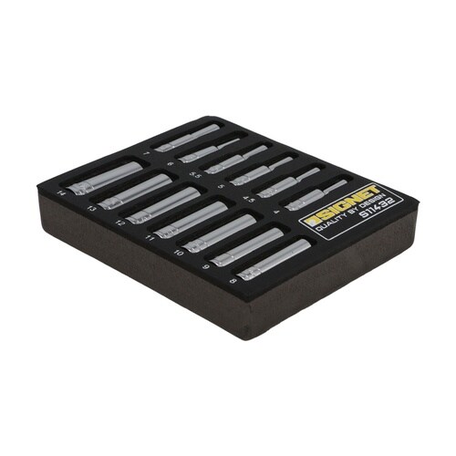 13点組 1/4DR ディープ六角ソケットセット