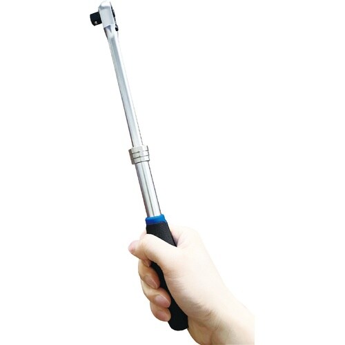 3/8DR 6段階調整 伸縮ラチェットハンドル