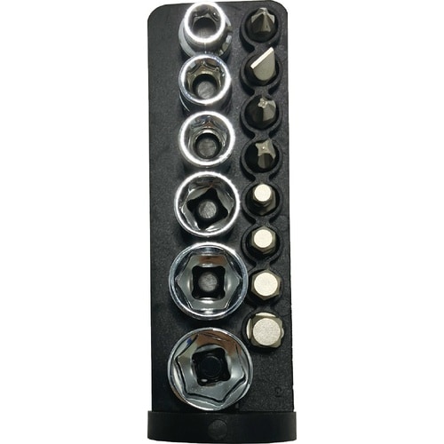 1/4DRミニラチェソケットビットセット オレンジ