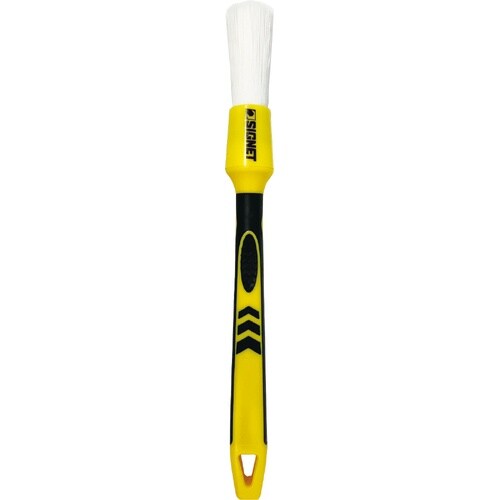 硬毛ホワイトPET洗車ブラシ ペン型 Sサイズ