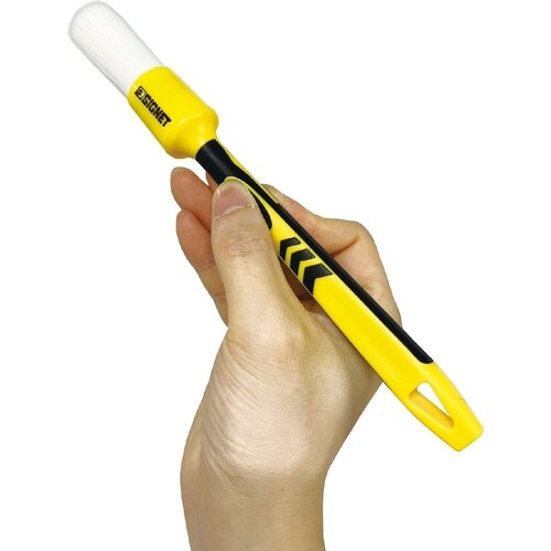 硬毛ホワイトPET洗車ブラシ ペン型 Mサイズ