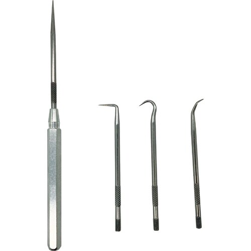 5点 差替式ピックツールセット マグネットグリップ