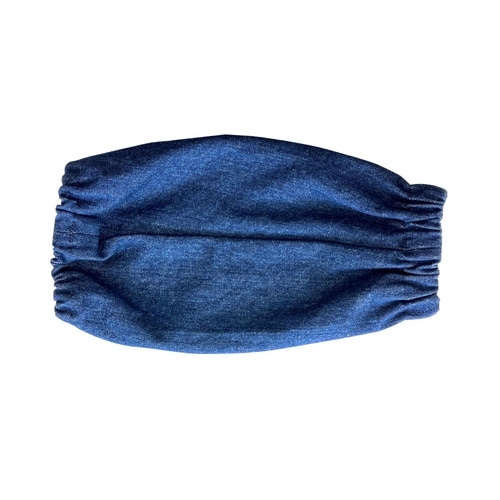 2枚 しぼりゴム入りアームカバー デニム