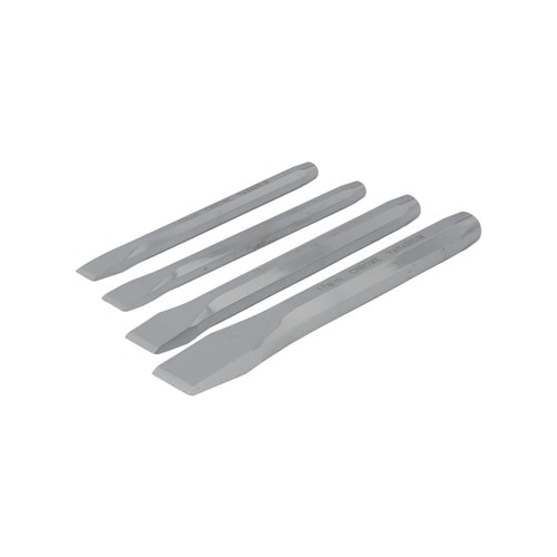 4本 チゼルセット八角胴タイプ ミラーメッキ