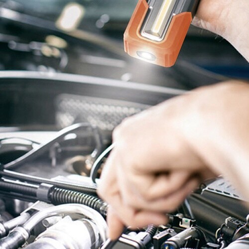 充電式高演色LEDハンドライト マグネット付