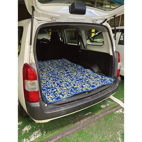 スクラッチガード 養生マット デジカモブルー