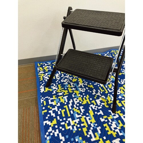 スクラッチガード 養生マット デジカモブルー