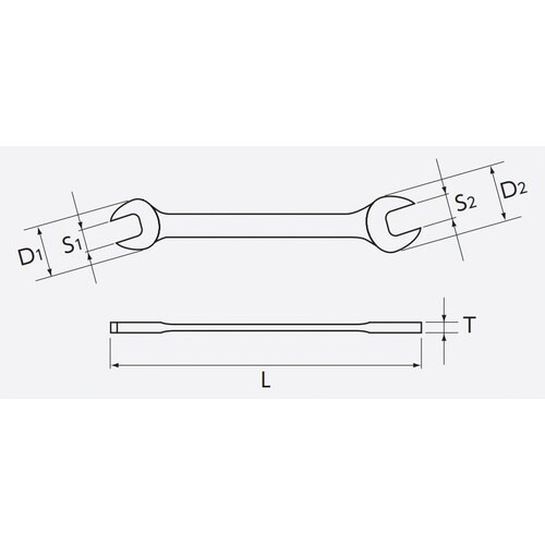 両口スパナ19×21mm