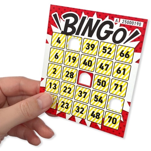 ビンゴカード(200枚セット)