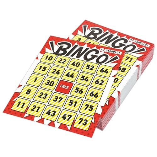 ビンゴカード(200枚セット)