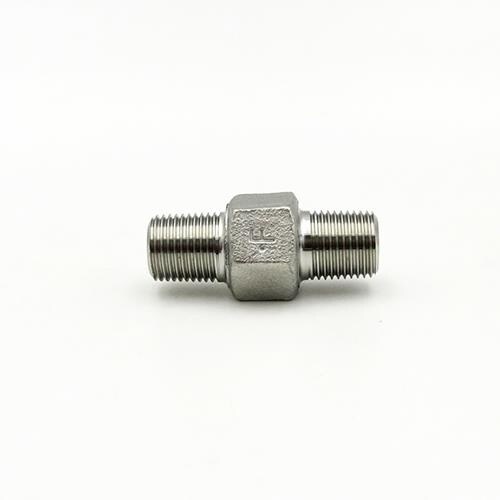 ステンレス製ねじ込み継手(304)六角ニップル