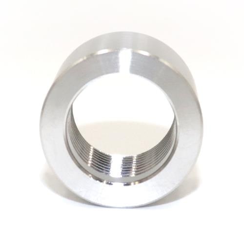 ステンレス製(304)ねじ込みハーフPTソケット