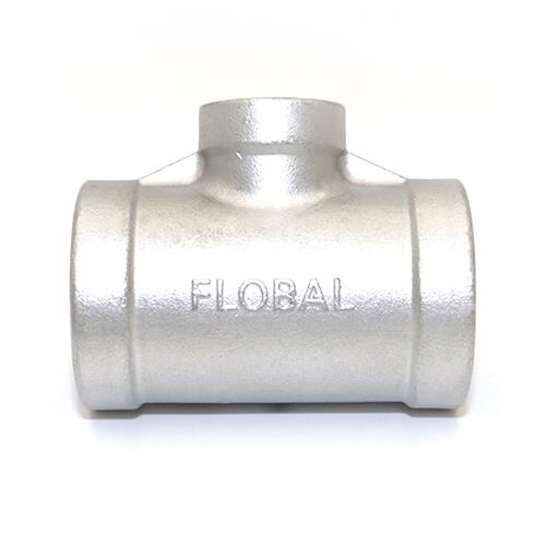 ステンレス製ねじ込み継手(304)異径チーズ