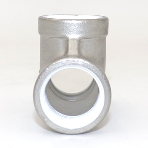 シール剤付ステンレス製ねじ込みチーズ