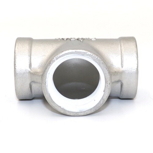 シール剤付ステンレス製ねじ込みチーズ