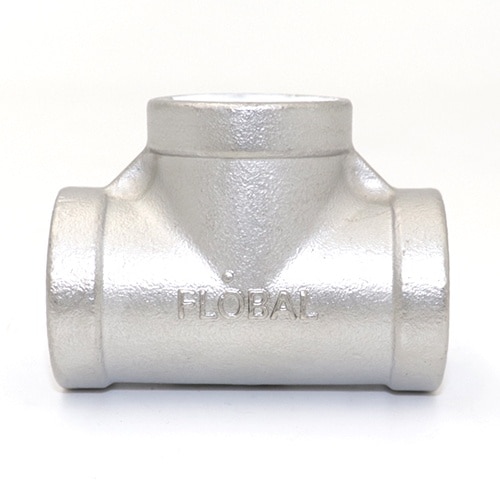 シール剤付ステンレス製ねじ込みチーズ