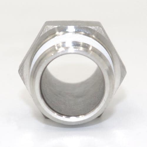 シール剤付ステンレス製ねじ込み六角ニップル