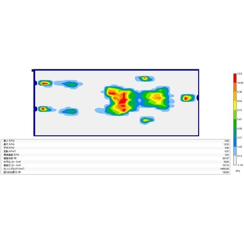 点で支える軽量ボリューム敷布団S(BL)