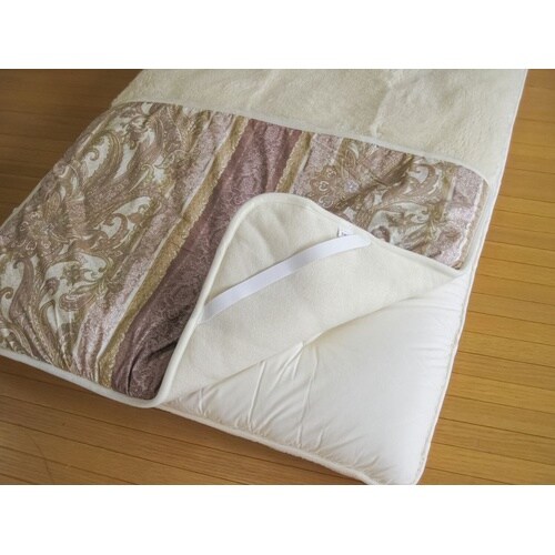 足ポケット付ボア敷パッド