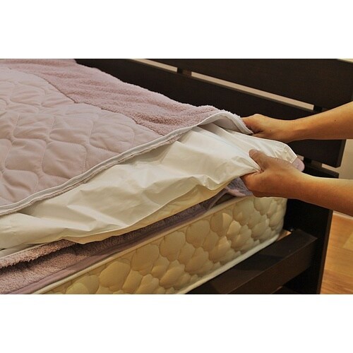 エアロゲルわた入りのカバーにもなる毛布