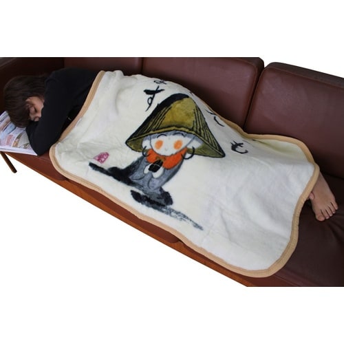 ひざかけ 「いつも見ています」