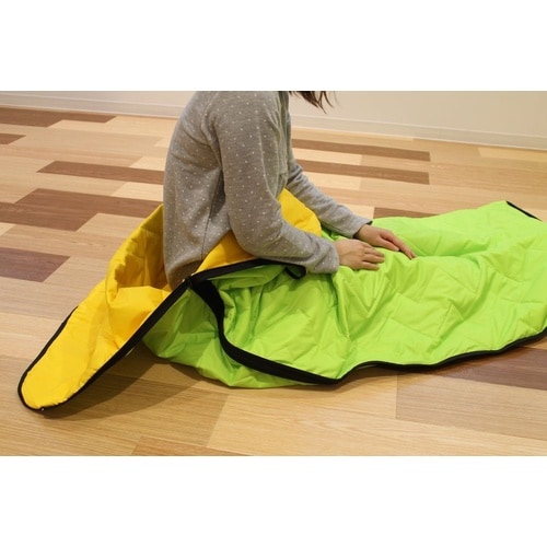 シンサレート軽量多目的シュラフGN/YE