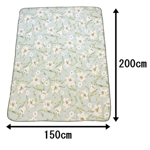 ユリ柄多目的シュラフ(GRN)