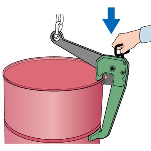 ドラムリフトクランプ