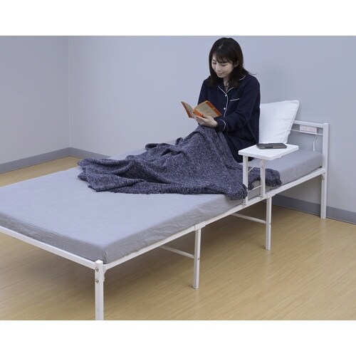 折りたたみ棚付きベッドガード MWH