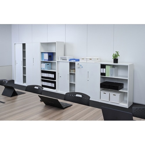 スチールキャビネット 3段 オープン