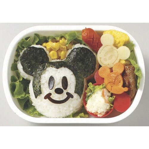 抜き型 ミッキーマウス キャラ弁 野菜抜き型