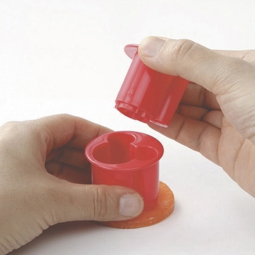 抜き型 ミッキーマウス キャラ弁 野菜抜き型