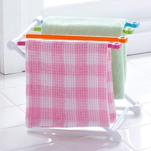 ふきん掛け ふきん ドライスタンド フラワー