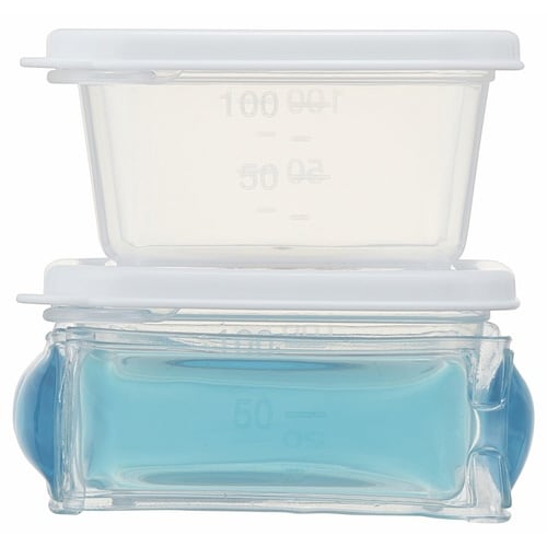 離乳食ケース L 保冷剤付 しまじろう ボーダー