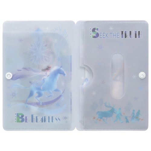 マスクケース 子供用 アナと雪の女王 Wポケット