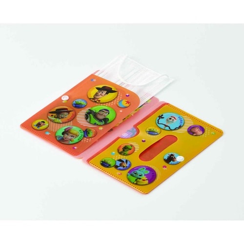 マスクケース 子供用 トイストーリー Wポケット