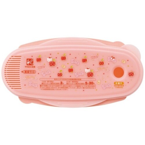 ゆでパスタ調理ケース ハローキティハピネスガール