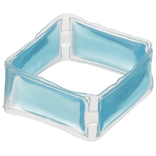 離乳食ケース M 保冷剤付 四角 持ち運び クリア