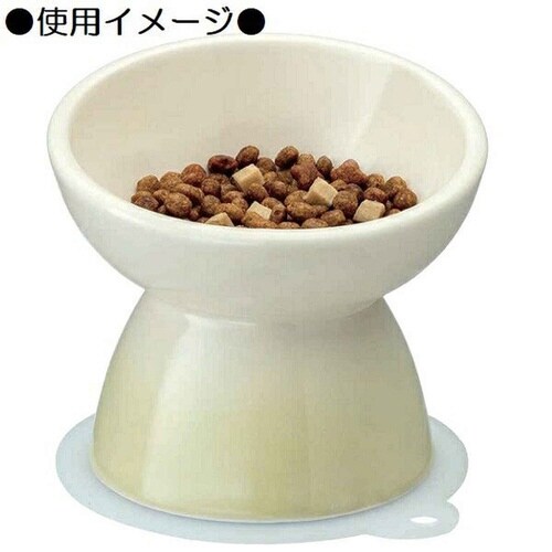 ペット用食器 小型犬用 陶器 アイボリー