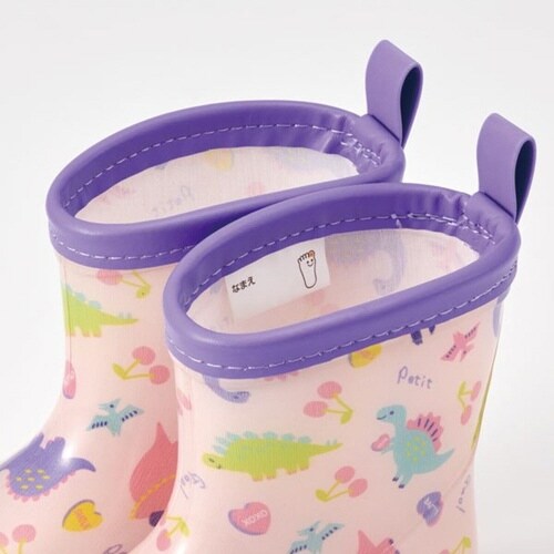 レインブーツ キッズ ハッピー&スマイル 14cm