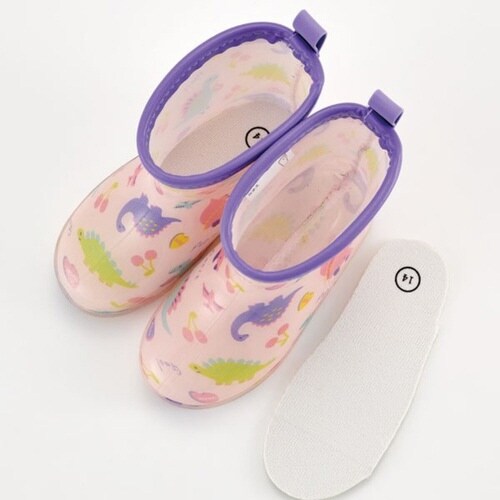 レインブーツ キッズ ハッピー&スマイル 14cm