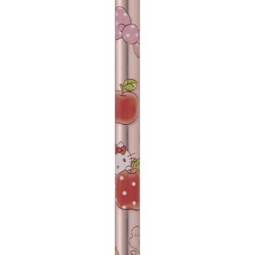 ストロー 21cm アルミ ハローキティ