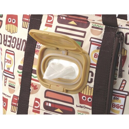 ランチバッグ 保冷 ティッシュポケット付き