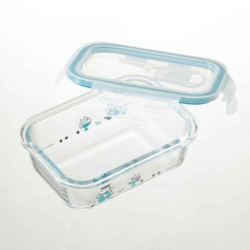 保存容器 ガラス S 370ml グリーン