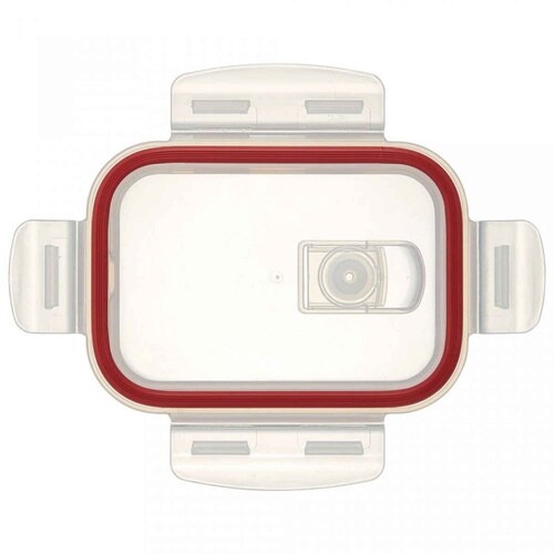 保存容器 ガラス S 370ml ムーミン レッド