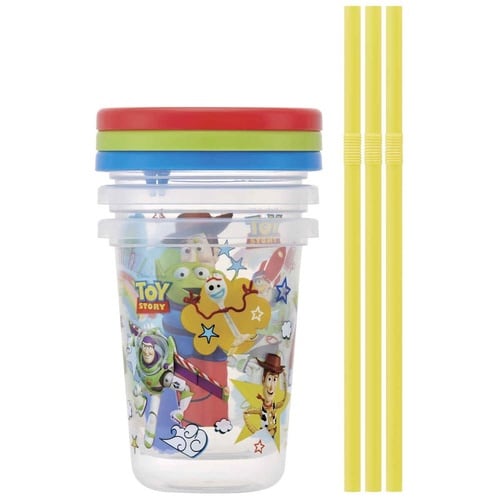 タンブラー ストロー付き 3個入り 230ml